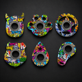 Graffiti Spinner Keychain